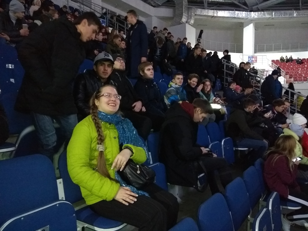 Товарищеский хоккейный матч